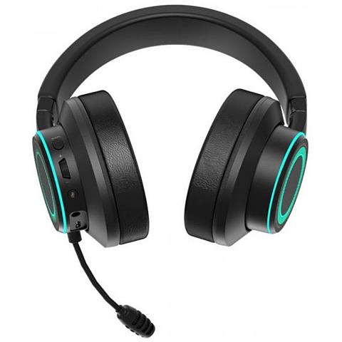 Sxfi Gamer Cuffia Padiglione Auricolare Nero Connettore 3.5 Mm Usb Tipo-c - Foto 3