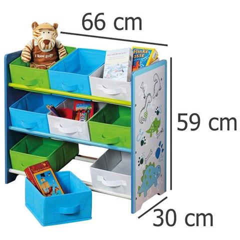 Armadio Serce, Libreria A 9 Scomparti - Foto 3