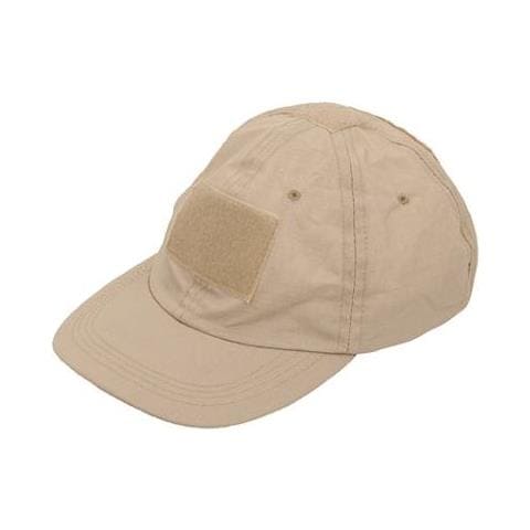 Cappello Operatore Tattico Regolabile Con Strappo Velcro Colore Coyote - Foto 1