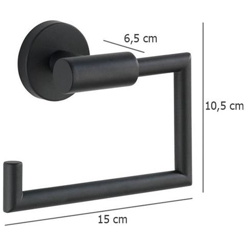 PORTA CARTA IGIENICA E PORTA SCOPINO 390228 - Foto 9