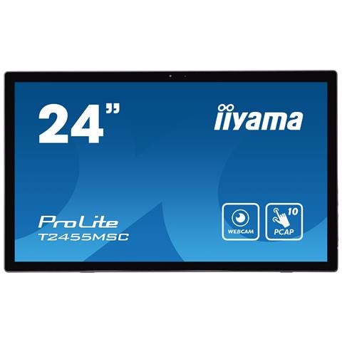 T2455MSC-B1 visualizzatore di messaggi Pannello piatto per segnaletica digitale 61 cm (24") LED 400 cd /m² Full HD Nero Touch screen - Foto 2