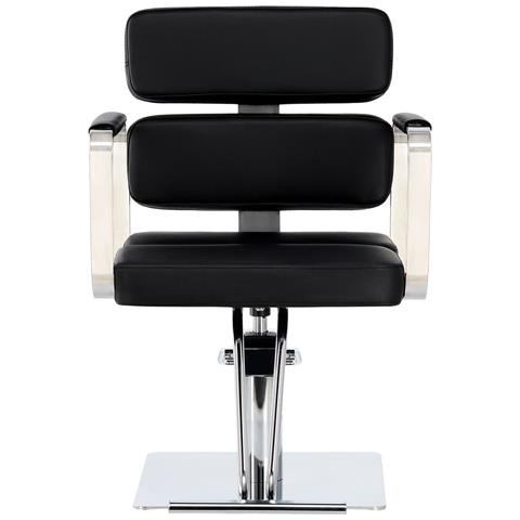 Poltrona Da Parrucchiere Finn Idarulica Girevole Per Il Salone Di Parrucchiere Poggiapiedi Cromato Sedia Da Parrucchiere - Foto 6