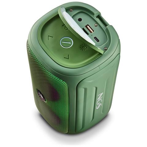 ROLLERBEAST Cassa Bluetooth Portatile Waterproof con Cavo USB Incluso, Verde - Foto 2