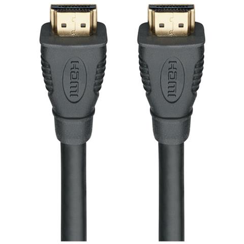 Rutenbeck Ake - Cavo Hdmi Ad Alta Velocità - Hdmi Maschio A Hdmi Maschio - 2 M - Nero Ral 9005 - Supporto 4k (21810002) - Foto 1