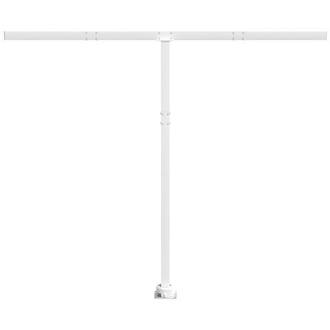 Set Pali Per Tenda Da Sole Bianco 300x245 Cm Ferro - Foto 3