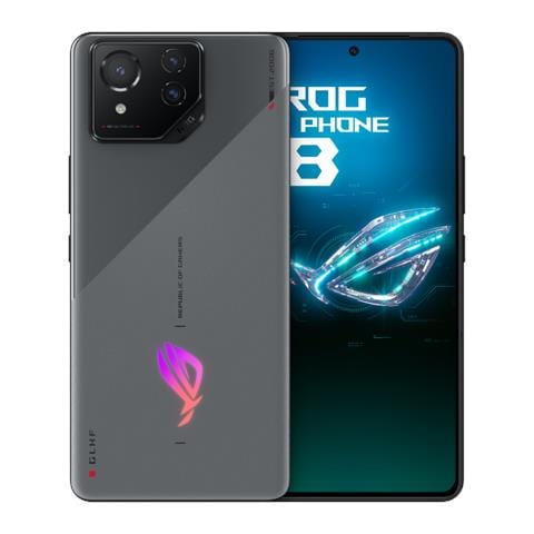 ROG Phone 8 5G 256 GB 5G Dual Sim Display 6.78" AMOLED Slot Nano SD Fotocamera 50 Mpx Android 14 Grigio - Foto 1
