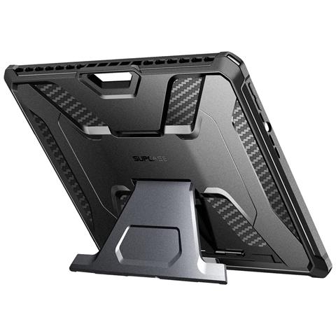 Cover Per Microsoft Surface Pro 8 Antishock Con Cavalletto Supporto, Nero - Foto 2