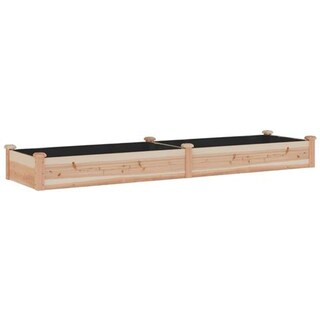 Fioriera Rialzata In Legno Di Acacia 50x40x45 Cm - Fondo Aperto, Resistente Alle Intemperie Per Esterni - VidaXL