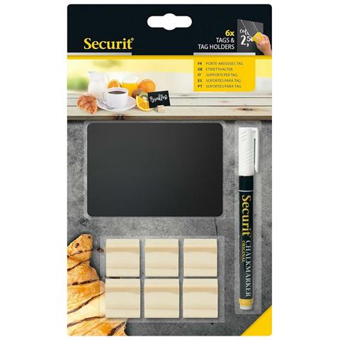 Lavagna Securit Con Supporto Set 9 X 10,5 Cm 6 Unità - Foto 5
