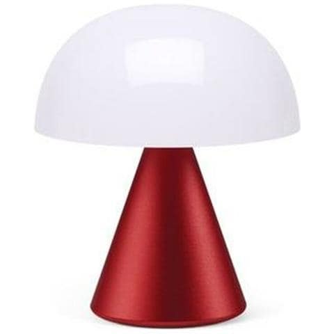 Lampada Da Scrivania Rosso Scuro Alluminio Abs - Foto 1
