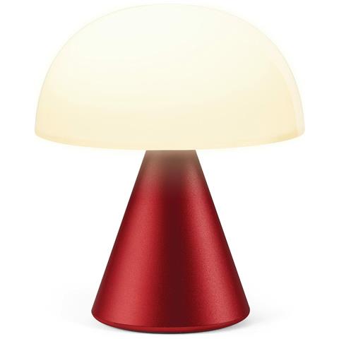 Lampada Da Scrivania Rosso Scuro Alluminio Abs - Foto 3