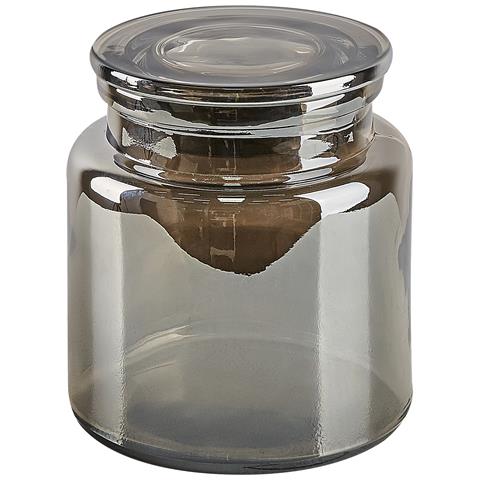 Set Da 3 Accessori Per Il Bagno Managua Vetro Grigio - Foto 2