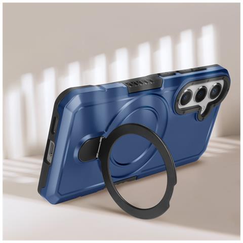 Cover Per Samsung Galaxy S24 Anello Supporto Bi-materiale Anti-urto - Foto 5