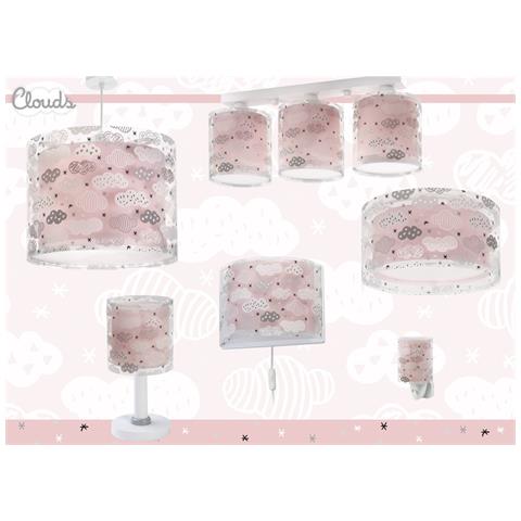 Applique Per Bambini Clouds Nuvole Rosa - Foto 6