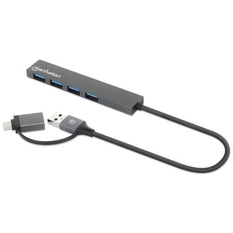 Hub Usb-c 3.2 4 Porte Usb-a Ultra Slim - Foto 1