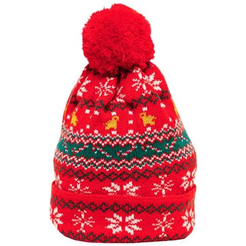 Berretta Invernale Natalizia Da Neve Cappello Natale A Maglia Modello Xmas - Foto 5