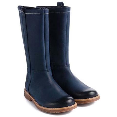Tildygrace Inf, Stivali Da Bambino Con Zip In Pelle Blu Navy 28,5 - Foto 3