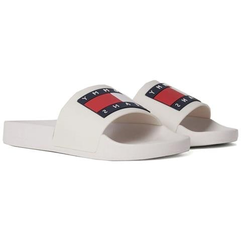 Flag Pool Slides Infradito Sintetico Scarpe Donna Beige Eu 37, En0en02115 Tcr - Foto 1