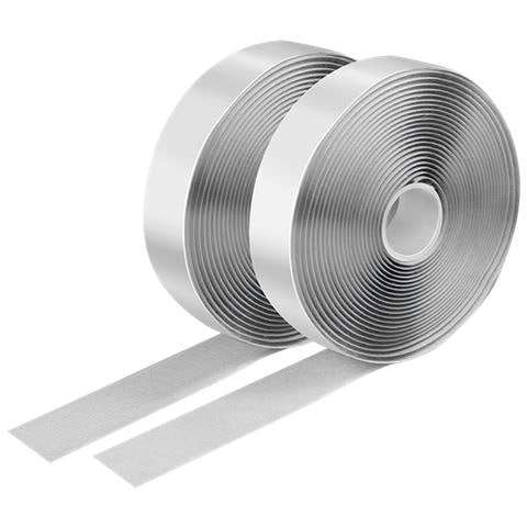 KAB0081 fascetta Fascetta con gancio e anello Bianco 2 pz - Foto 1