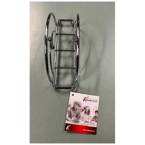 Kasaviva - Kitchen Steel Portatovaglioli Slim Metallo 15x8x4 Cm - Foto 2