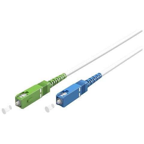 59617 cavo InfiniBand e in fibra ottica 0,5 m SC FTTH Bianco - Foto 1