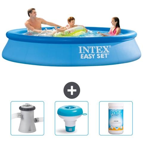 Piscina Fuori Terra - In Giro - 305x305x61 Cm - Blu - Include Accessori Coordinati Cb77 - Foto 1