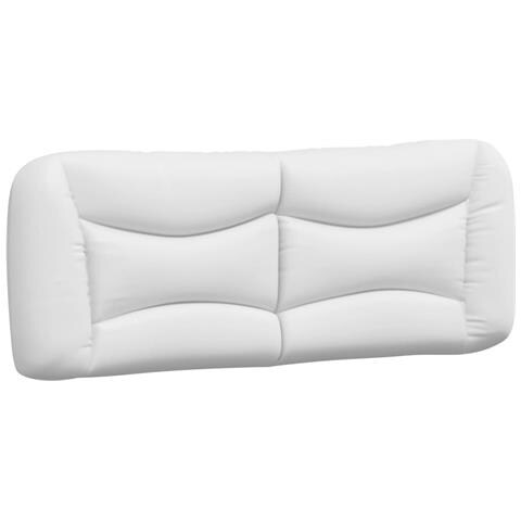 Lusso Casadino -  Cuscino Testiera Hvar Bianco 120 Cm In Similpelle - Foto 1