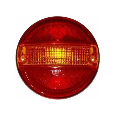 Lente Ricambio Fanale Post. Dx-sx Ø 140mm Art. 02906 E 02907 Confezione Da 2 Pezzi - Foto 1