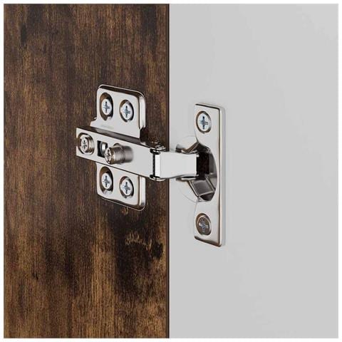 Mobile per lavabo da bagno TULUM Rovere fumo 60 x 34 x 63 cm - Foto 9