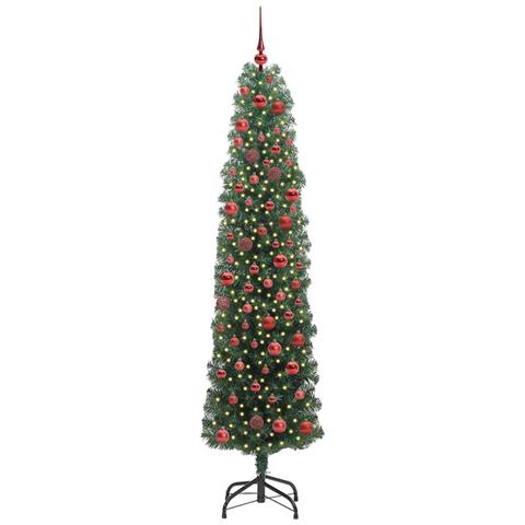 Albero di Natale artificiale con 300 LED Verde 180 cm - Foto 2