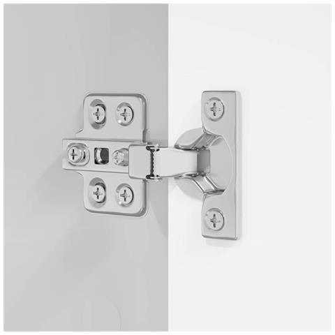 Mobile da Bagno con cassetto Bianco Lucido 72,5 x 36,5 x 100 cm - Foto 9