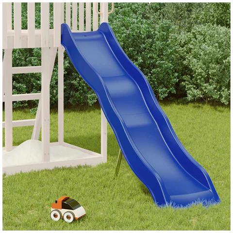 Scivolo per Bambini Blu 210x40 cm in Polipropilene - Foto 2