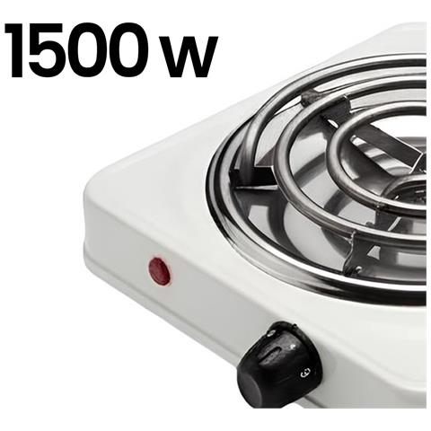 Rechaud Elettrico Portatile 1500w Piastra Riscaldante 21cm Compatto - Foto 2