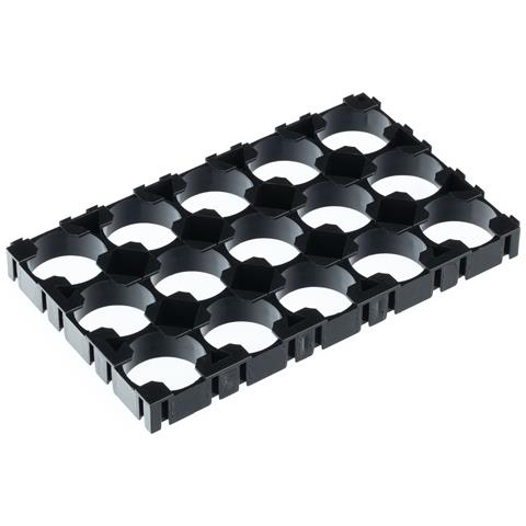 Custodia Per Pacchi 3x5 Per 15 Celle 18650 - Plastica Di Alta Qualità | Organizzazione Efficiente | Compatibile Con Batterie Li-ion - Foto 8