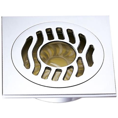 Scarico A Pavimento A Levitazione Magnetica - Cromato Doppio Uso + Nero Fila Diritta - Foto 2