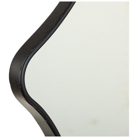 Specchio In Metallo E Corda Marrone 37x3x41,5h - Foto 8