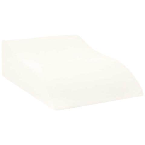 Cuscino per Gambe Bianco 68 x 40 x 18 cm Schiuma PU - Foto 1