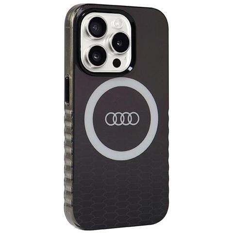 Audi Iml Big Logo Magsafe Case Per Iphone 15 Pro - Nero - Foto 1