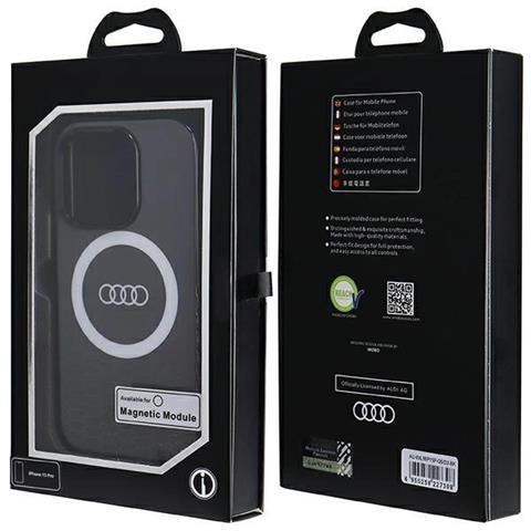 Audi Iml Big Logo Magsafe Case Per Iphone 15 Pro - Nero - Foto 2