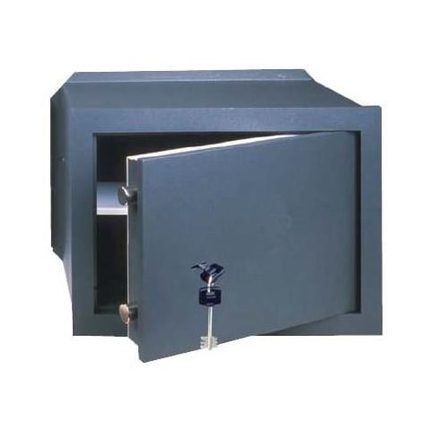 Cassaforte Cisa a chiave con 2 catenacci cm 36x24x20 - Foto 1