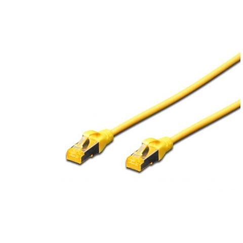 Cavo Rete S-Ftp Cat. 6A Doppia Schermatura Lsoh 3 m - Giallo - Foto 1