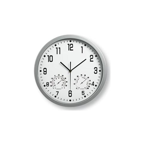 orologio weather station diam. 35cm bianco art. 3217 - Foto 1