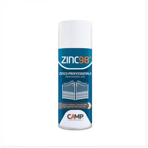 Zinc98 Spray Protettivo Zincante Zinco Spray A Freddo 400 Ml - Foto 1