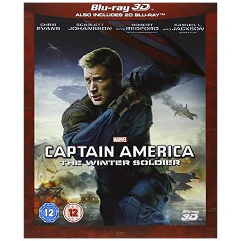Marvel's Captain America The Winter Soldier 3d Blu Ray - Foto 1