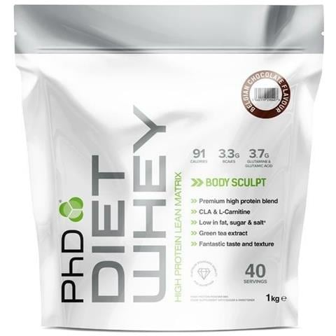 Diet Whey 1kg Belgian Chocolate - Foto 1