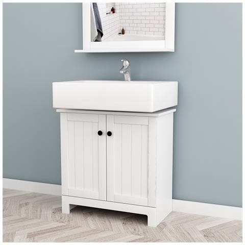 Mobile Sottolavabo 60x30x60cm Bzr18-w - Foto 1