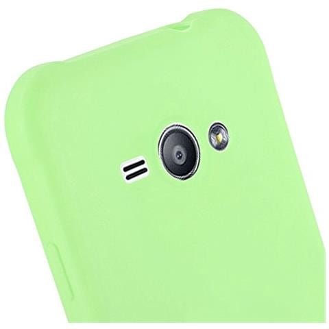 Custodia Compatibile Con Samsung Galaxy J1 Ace In Candy Pastello Verde - Coperchio Protettivo In Silicone Tpu Flessibile - Foto 2