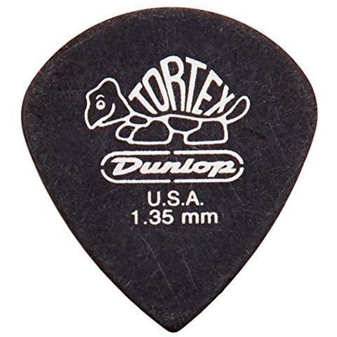 482p 135 Millimetri Tortex Passo Jazz Iii Chitarra Pick - Nero (pacchetto Di 12) - Foto 1