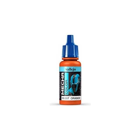 Mecha Colore - Colore Acrilico Base Un'acqua Per Aerografo, 17 Ml, Arancione - Foto 1