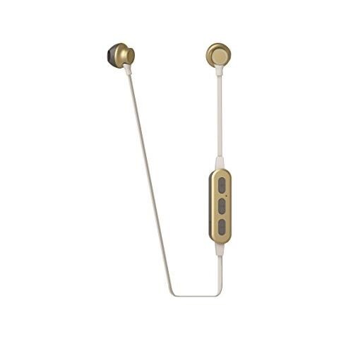 M2b - Cuffie In-ear Bluetooth, Impianto Stereo Impianto, Senza Fili, 3,5 Mm, Colore Oro - Foto 1